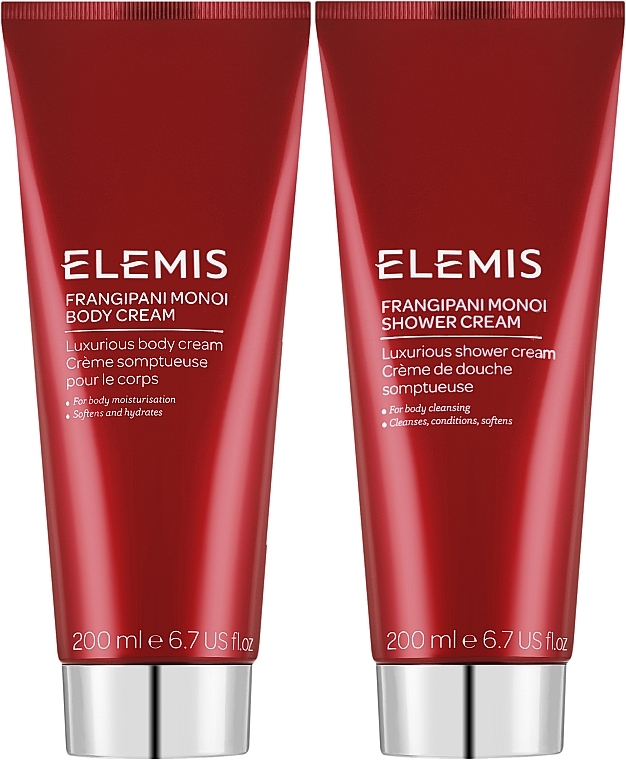 Набір - Elemis From Frangipani With Love (b/cr/200ml + sh/cr/200ml) — фото N2