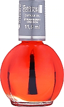 Парфумерія, косметика Олія для нігтів і кутикули з квітами "Полуниця" з пензликом - Silcare Cuticle Oil Strawberry Crimson