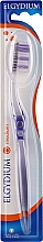 Зубная щетка "Интерактив" средней жесткости, фиолетовая - Elgydium Inter-Active Medium Toothbrush — фото N1
