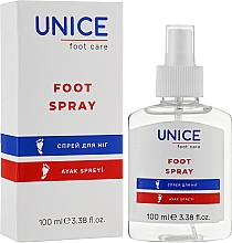 Спрей для ног - Unice Foot Spray — фото N2