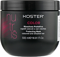 Маска для фарбованого й мельованого волосся - Koster Nutris Color Mask — фото N3