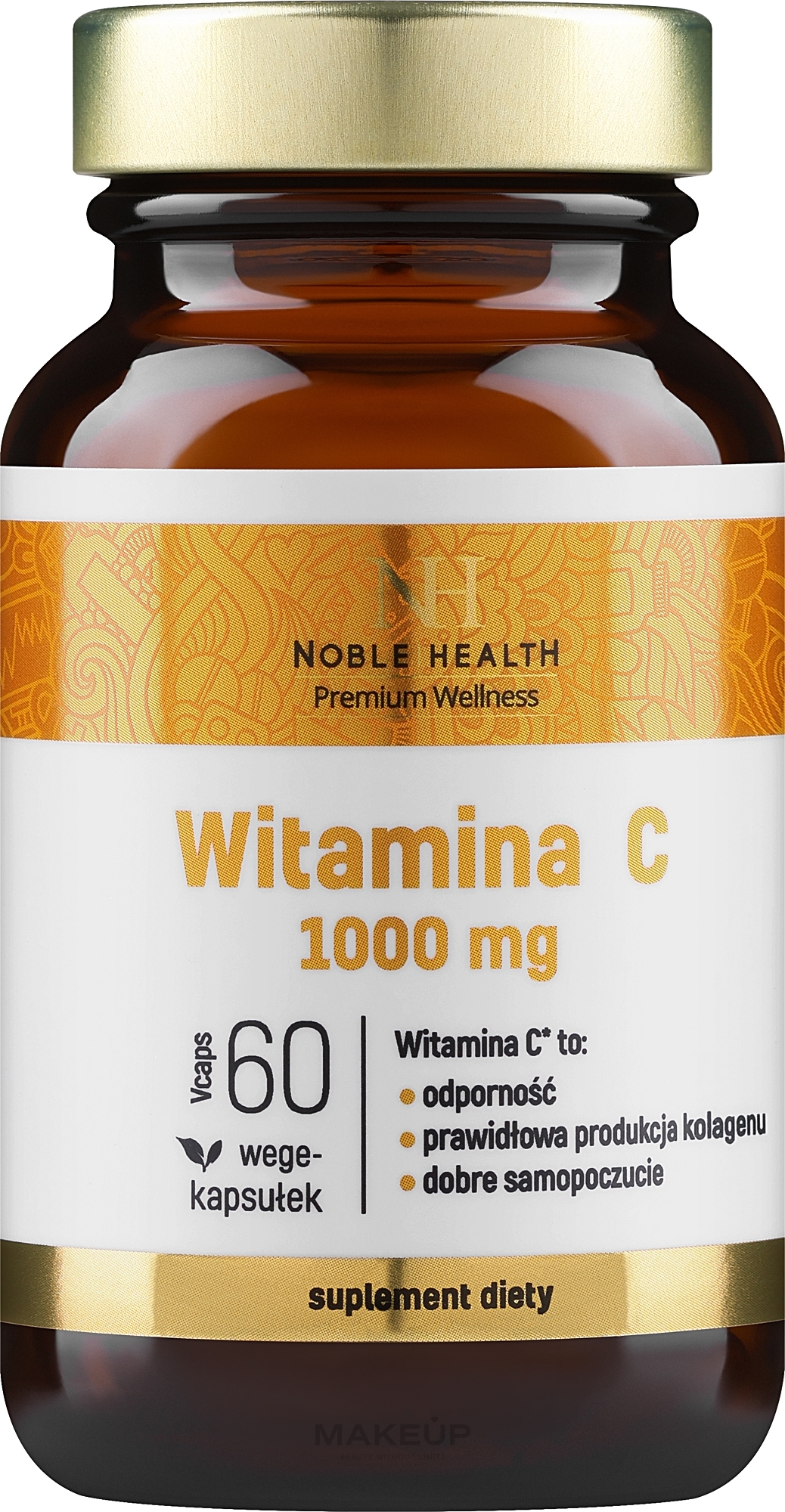 Харчова добавка "Вітамін С", у капсулах - Noble Health Vitamin C — фото 60шт
