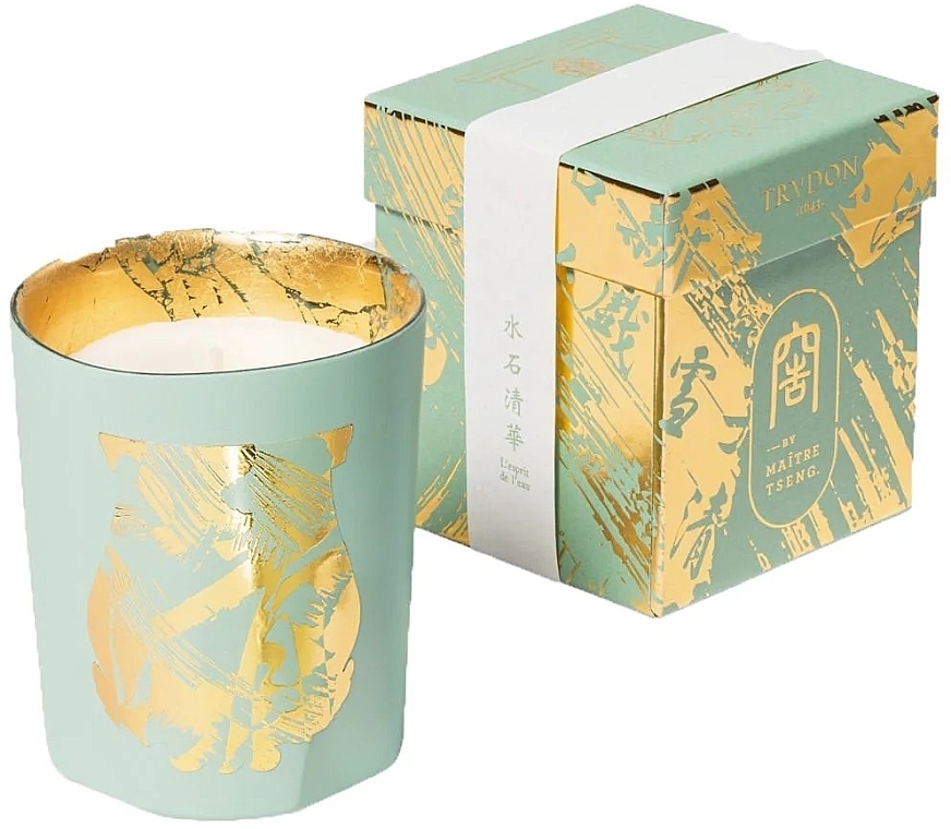 Ароматическая свеча "L'Esprit de L'Eau" - Cire Trudon x Maitre Tseng Limited Edition — фото N1