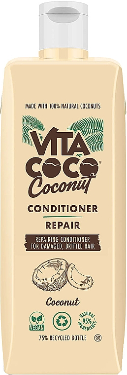 Кондиціонер для волосся з кокосом "Відновлювальний" - Vita Coco Repair Coconut Conditioner — фото N1