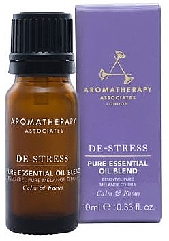 Смесь эфирных масел "Антистресс" - Aromatherapy Associates De-Stress Pure Essential Oil Blend — фото N1