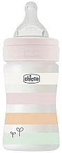 Парфумерія, косметика Пластикова пляшечка від 0 міс., повільний потік, 150 мл, рожева - Chicco Well-Being Colors