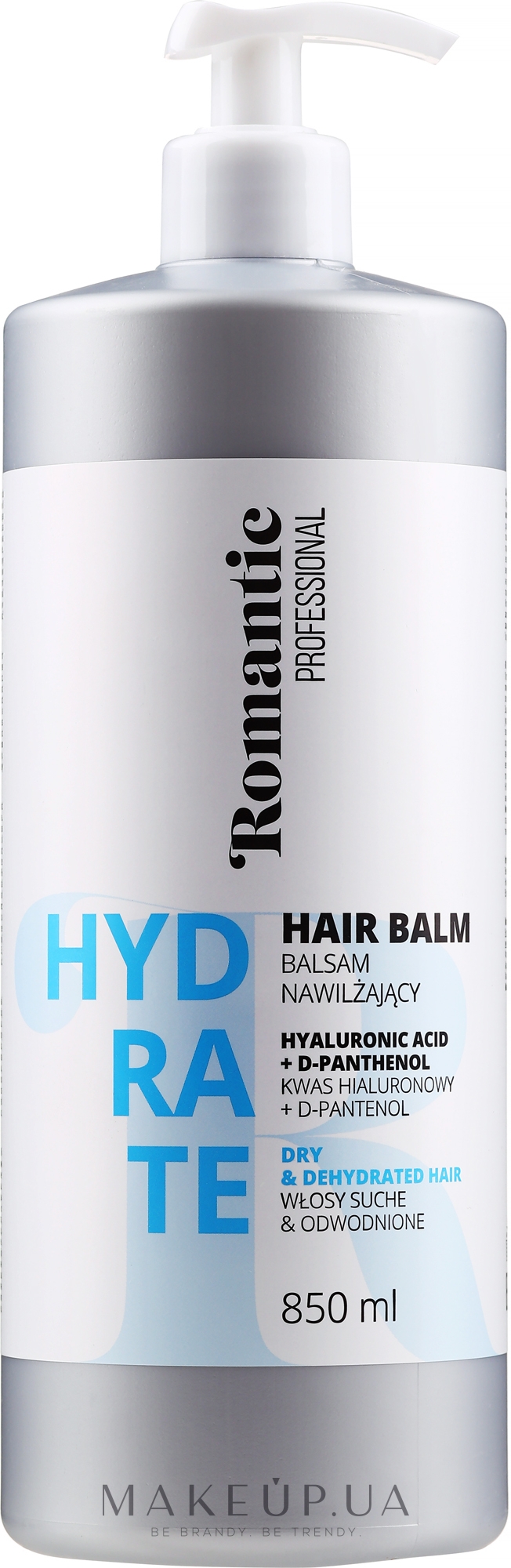 Бальзам для сухих волос - Romantic Professional Hydrate Hair Balm — фото 850ml