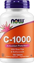 Вітамін С-1000 - Now Foods c-1000 With Rose Hips & Bioflavonoids — фото N1