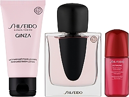 Shiseido Ginza - Набір (edp/50ml + b/lot/50ml + conc/10ml) — фото N2