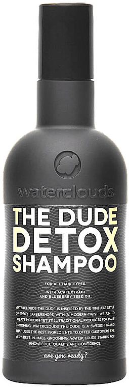 Шампунь "Детокс" - Waterclouds The Dude Detox Shampoo — фото N1