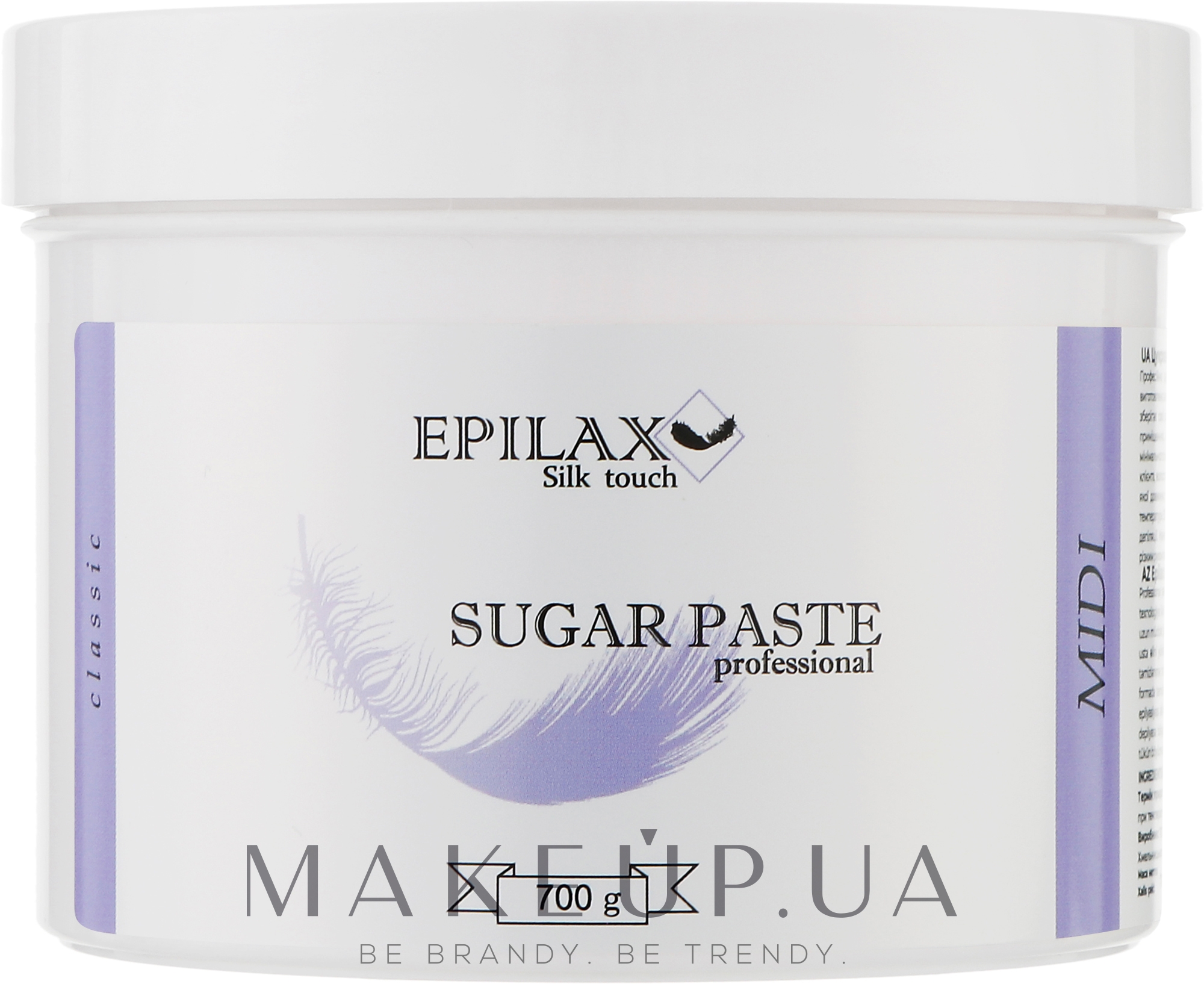 Сахарная паста для шугаринга "Midi" - Epilax Silk Touch Classic Sugar Paste — фото 700g