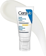 Легкий увлажняющий крем для нормальной и сухой кожи лица с SPF50 - CeraVe Facial Moisturising Lotion SPF 50 — фото N5