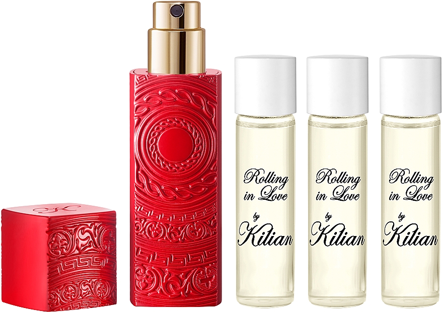 Kilian Paris Rolling in Love Refillable Travel Set - Набір для подорожей (edp/4x7.5ml) — фото N1
