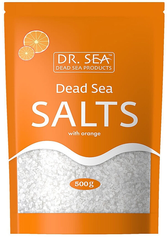 Сіль Мертвого моря з екстрактом апельсина - Dr. Sea Salt With Orange — фото N1