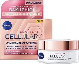 Парфумерія, косметика Денний крем для обличчя - NIVEA Cellular Expert Lift Advanced Anti-Age Day Cream SPF 30