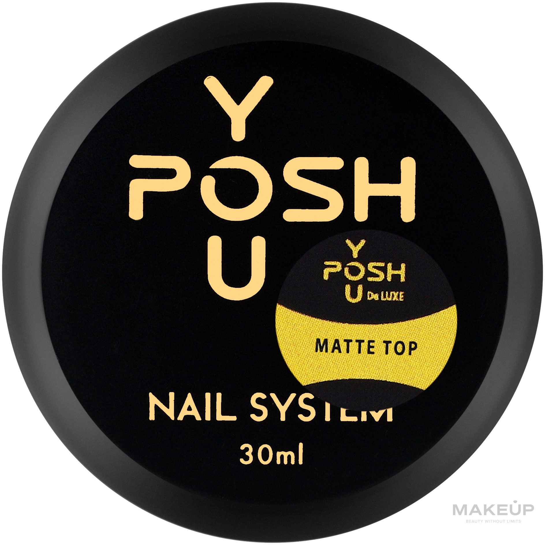 Матове фінішне покриття для гель-лаку без липкого шару - YouPOSH Matte None Wipe Top — фото 30ml