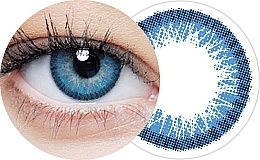 Одноденні контактні лінзи "Light Blue", 10 шт. - ClearLab Clearcolor 1-Day — фото N2