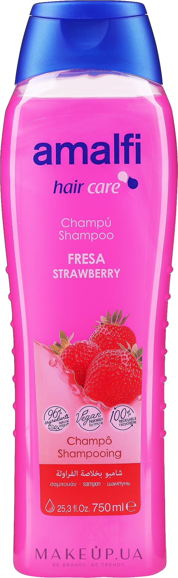 Шампунь для нормальных волос "Клубника" - Amalfi Fresa Shampoo — фото 750ml