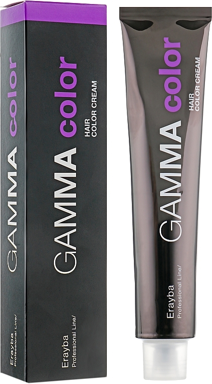 УЦЕНКА Краска для волос - Erayba Gamma Color Conditioning Haircolor Cream 1+1.5 * — фото N3