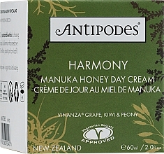 Зволожувальний денний крем для обличчя - Antipodes Harmony Manuka Honey Day Cream — фото N2