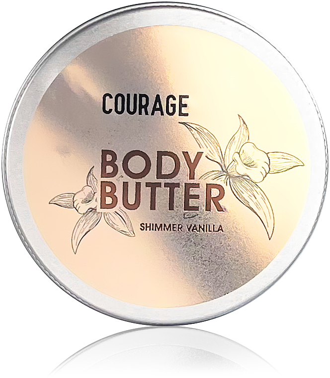 Баттер для тела - Courage Body Butter Shummer Vanilla — фото N1