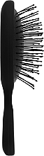 Щетка для волос CS305B массажная матовая, черная - Cosmo Shop — фото N3