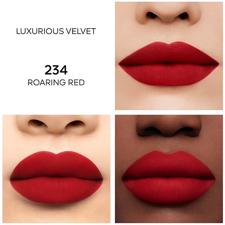 Матовая бархатная помада - Guerlain Rouge G Luxurious Velvet Limited Edition — фото N3