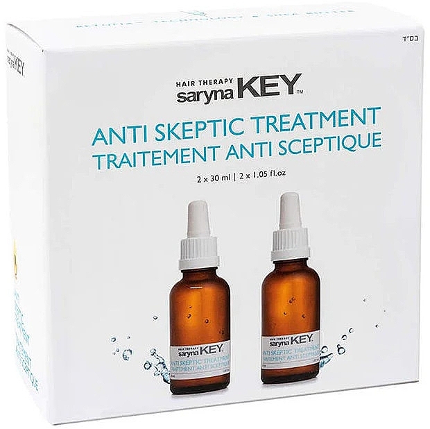 Набор - Saryna Key Anti Skeptic Treatment Kit (h/ser/2x30ml) — фото N1