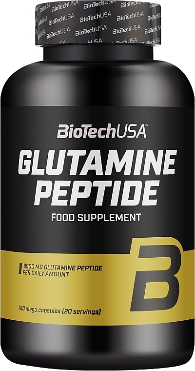 Амінокислота "Глютамін" - BiotechUSA Glutamine Peptide — фото N1