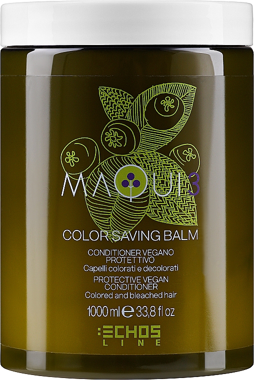Захисний кондиціонер для фарбованого і освітленого волосся - Echosline Maqui 3 Protective Vegan Conditioner — фото N3