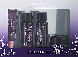 Духи, Парфюмерия, косметика Набор миниатюр - Mizon Collagen Miniature Set (f/toner/40ml + f/emul/40ml + f/serum/9.3ml + f/cr/15ml)