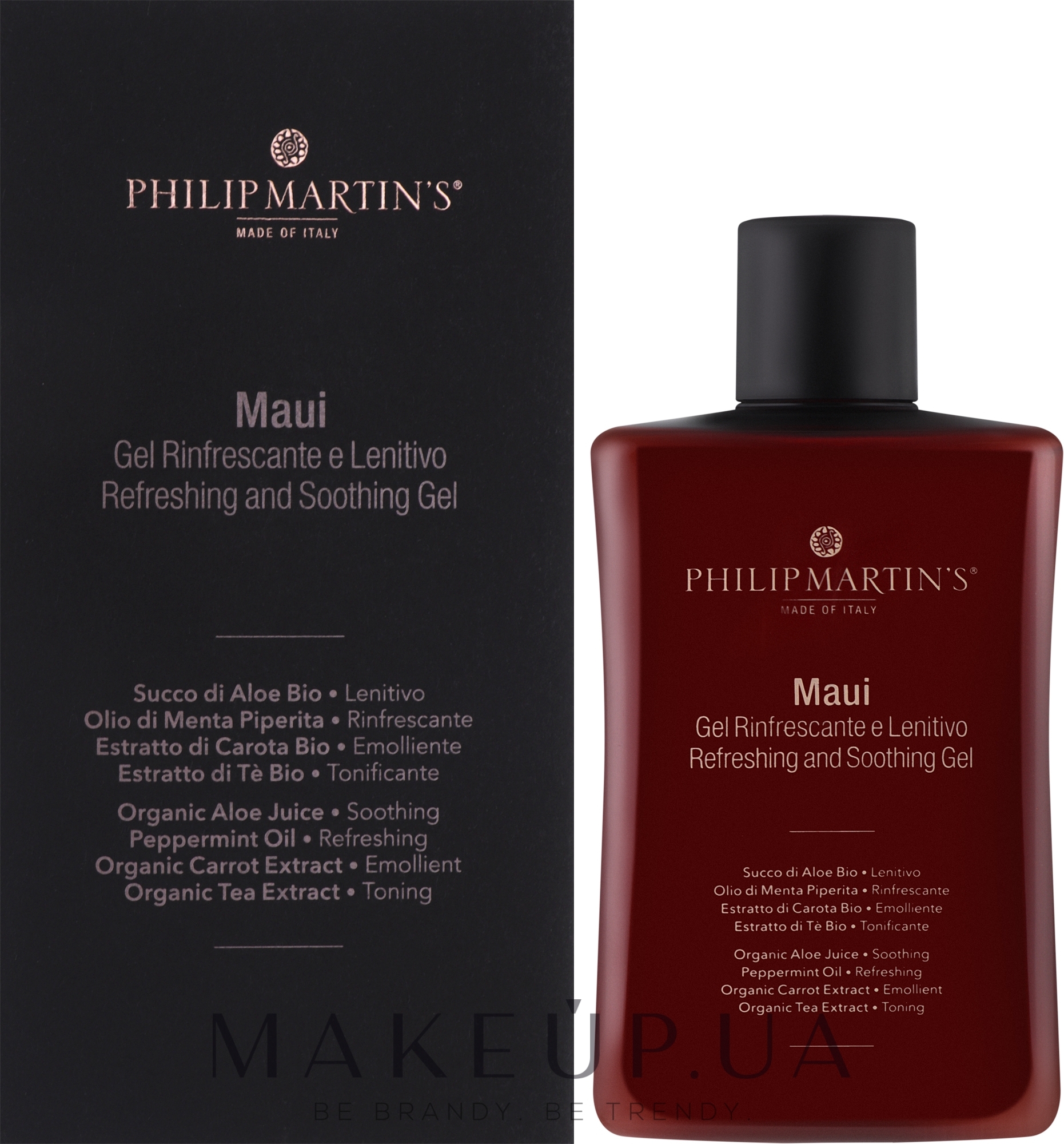 Гель для тела освежающий, не требует смывания - Philip Martin's Maui Refreshing And Soothing Gel — фото 310ml