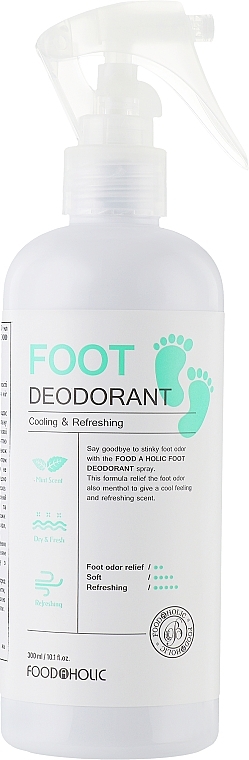 Дезодорант-спрей для ног - Food a Holic Foot Deodorant — фото N1