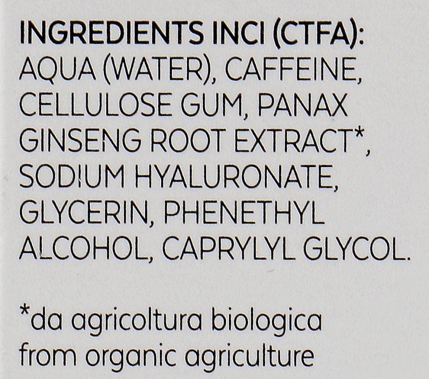 Сироватка для обличчя "Кофеїн + женьшень 3%" - Bioearth Elementa Tone Caffeine + Ginseng Solution 3% — фото N4