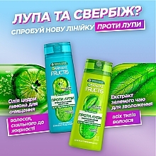 Заспокійливий шампунь проти лупи для всіх типів волосся - Garnier Fructis Shampoo Anti-dandruff — фото N7