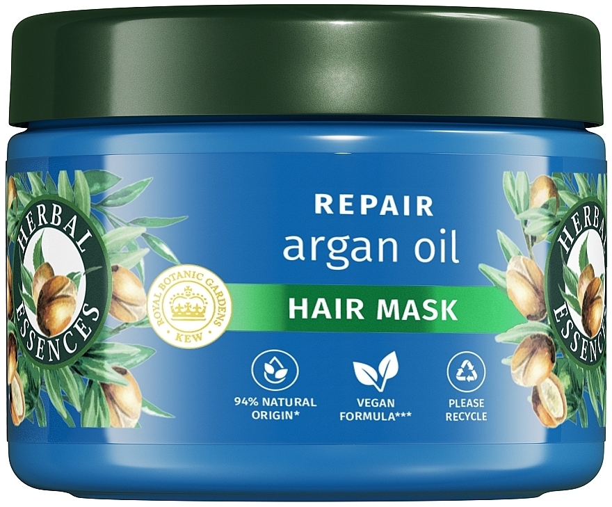 Маска для волосся "Відновлювальна арганова олія" - Herbal Essences Repair Argan Oil Hair Mask