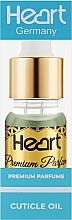 Парфумована олія для кутикули - Heart Germany Miss World Premium Parfume Cuticle Oil — фото N2