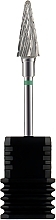 Парфумерія, косметика Фреза твердосплавна "Конус", 6/14 мм, зелена - Staleks Pro Expert Cone Green