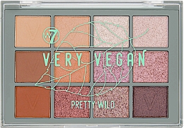Палетка теней - W7 Very Vegan Eyeshadow Palette — фото N1
