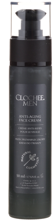 Крем для обличчя проти зморщок, для чоловіків - Clochee Men Anti-Aging Face Cream — фото N3