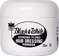 Парфумерія, косметика Помадка для волосся - Black & White Pluko Hair Dressing Pomade