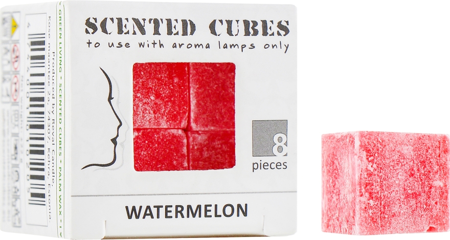 Аромакубики "Арбуз" - Scented Cubes Watermelon Candle