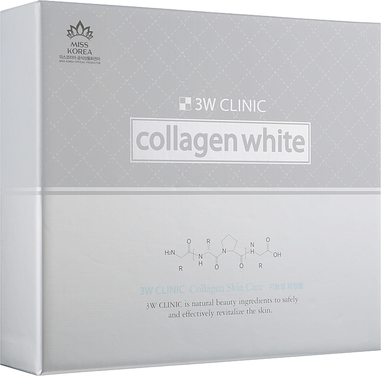 УЦЕНКА Набор осветляющий для ухода за лицом, 5 продуктов - 3W Clinic Collagen White Skin Care Items * — фото N1