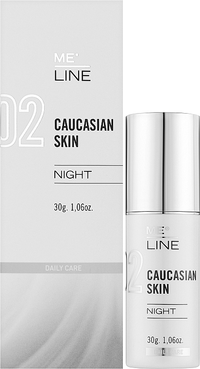 Ночной крем для лица - Me Line 02 Caucasian Skin Night — фото N4