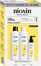 Духи, Парфюмерия, косметика Набор - Nioxin Pro Clinical System 1 Set (sh/150ml + cond/150ml + ser/50ml)