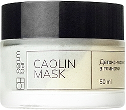 Себорегулююча детокс-маска з глинами - PH Serum Bar Caolin Mask — фото N1