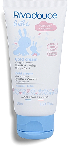 Заспокійливий крем для обличчя й тіла - Rivadouce Baby Cold Cream — фото N1