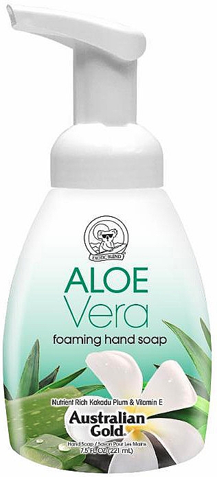 Мыло-пенка для рук "Алоэ вера" - Australian Gold Foaming Hand Soap Aloe Vera — фото N1