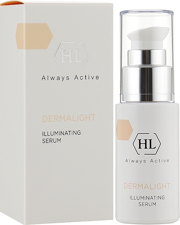 РАСПРОДАЖА Осветляющая сыворотка для лица - Holy Land Cosmetics Dermalight Illuminating Serum * — фото N2