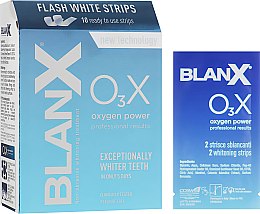 Полоски для отбеливания зубов в домашних условиях - BlanX O3X Oxygen Power Flash White Strips — фото N3